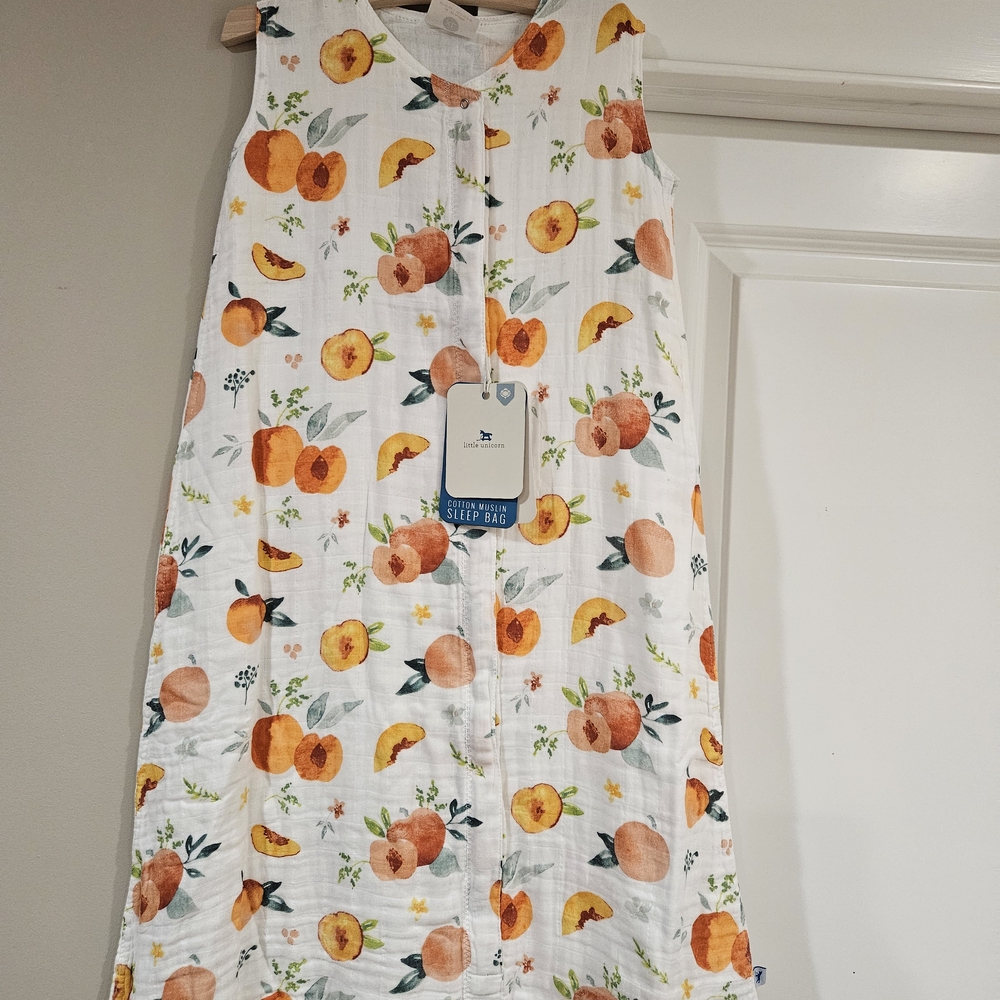Peach Print Kids Pajamas Sleep Sack